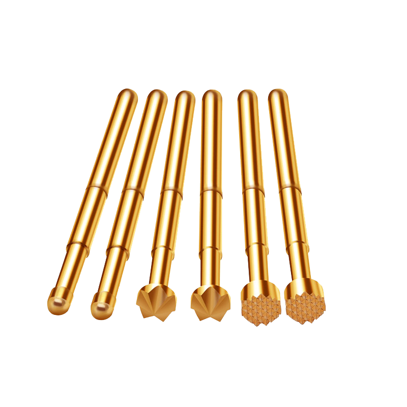 What are the benefits of gold plating on probes?